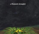 Filament strangler