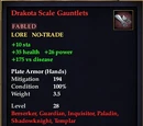 Drakota Scale Gauntlets