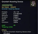 Gnomish Hovering Device