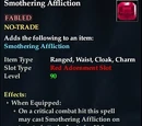 Smothering Affliction