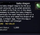 A baby dragon