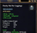 Dusky Bat Fur Leggings
