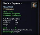 Mantle of Supremacy