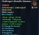 Challenger's Brutallic Sabatons
