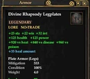 Divine Rhapsody Legplates