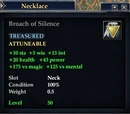 Broach of Silence