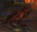 An elder skyfire wyvern