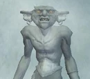 An enslaved snow goblin