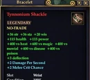 Tynnonium Shackle
