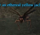 An ethereal yellow jacket