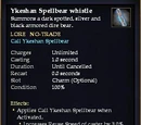 Ykeshan Spellbear whistle