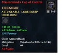 Mastermind's Cap of Control
