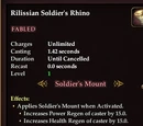 A Rilissian Soldier's Mount