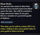 Ebon Relic