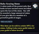 Ruby Scrying Stone