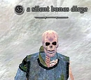 Silent bones dirge
