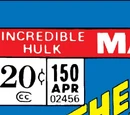 Incredible Hulk Vol 1 150