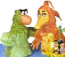 Plaza Sésamo puppets