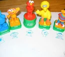 Sesame Street figurine stampers