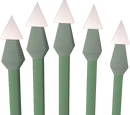 Diamond bolts (e)