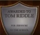 Special Award for Services to the School