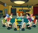 Planet Express crew