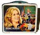 The Bionic Woman Aladdin lunchboxes