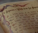 To Separate a Witch from Her Powers