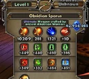 Obsidian Sparus