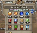 Lemurian Halberd