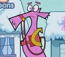 Timmy the Flying Pink Sea Horse