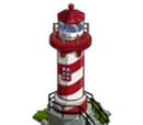 Candy Cane Lighthouse