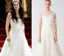 LexiLexi/Gossip Girl Blair Waldorf's Wedding Dress is Vera Wang