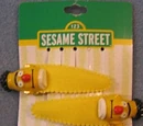 Sesame Street hair accessories
