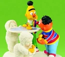 Sesame Street Christmas decorations (Department 56)