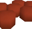 Red spiders' eggs