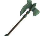 Adamant halberd