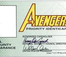 Avengers Identicard