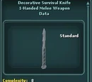 Decorative Survival Knife