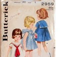 Butterick 2959 A