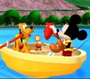 Mickey Goes Fishing