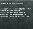 Abyssite of Discernment