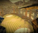 Hogwarts Quidditch pitch