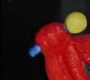 Sesame Street Christmas ornaments (Grolier)