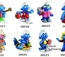 2003 Smurf figurines