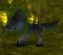 Diseased Timber Wolf
