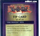 "Fire Princess" Deck