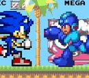 (1)Sonic the Hedgehog vs (1)Mega Man 2005