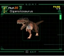 Giganotosaurus (file)