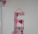 Girl's Hair Accessory Organizer